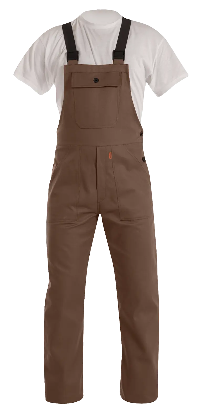  Latzhose Basic braun