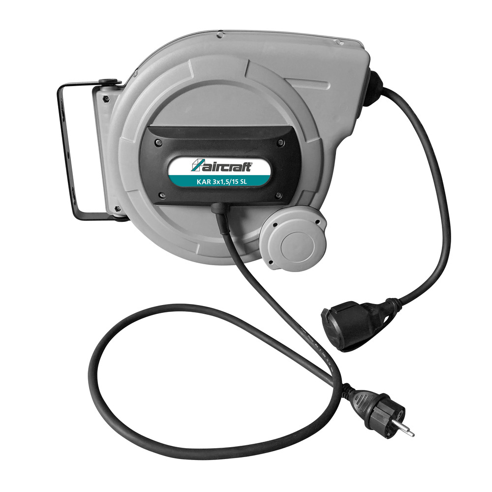 Kabelaufroller KAR 3x1,5/15 SL, mit automatischer Aufrollmechanik
