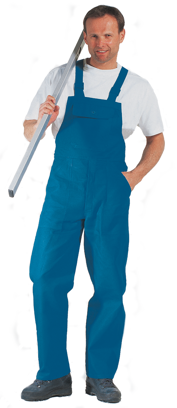  Latzhose Basic brillantblau