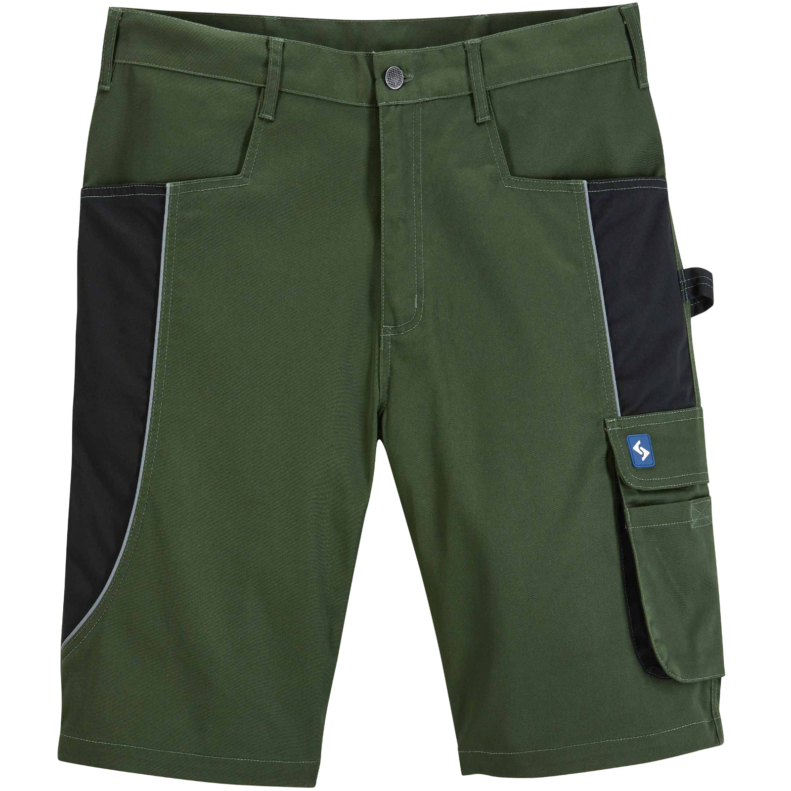 Shorts Active oliv/schwarz