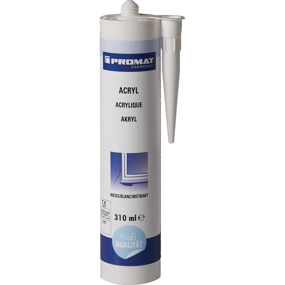 Acryl 310 ml weiß in Kartusche