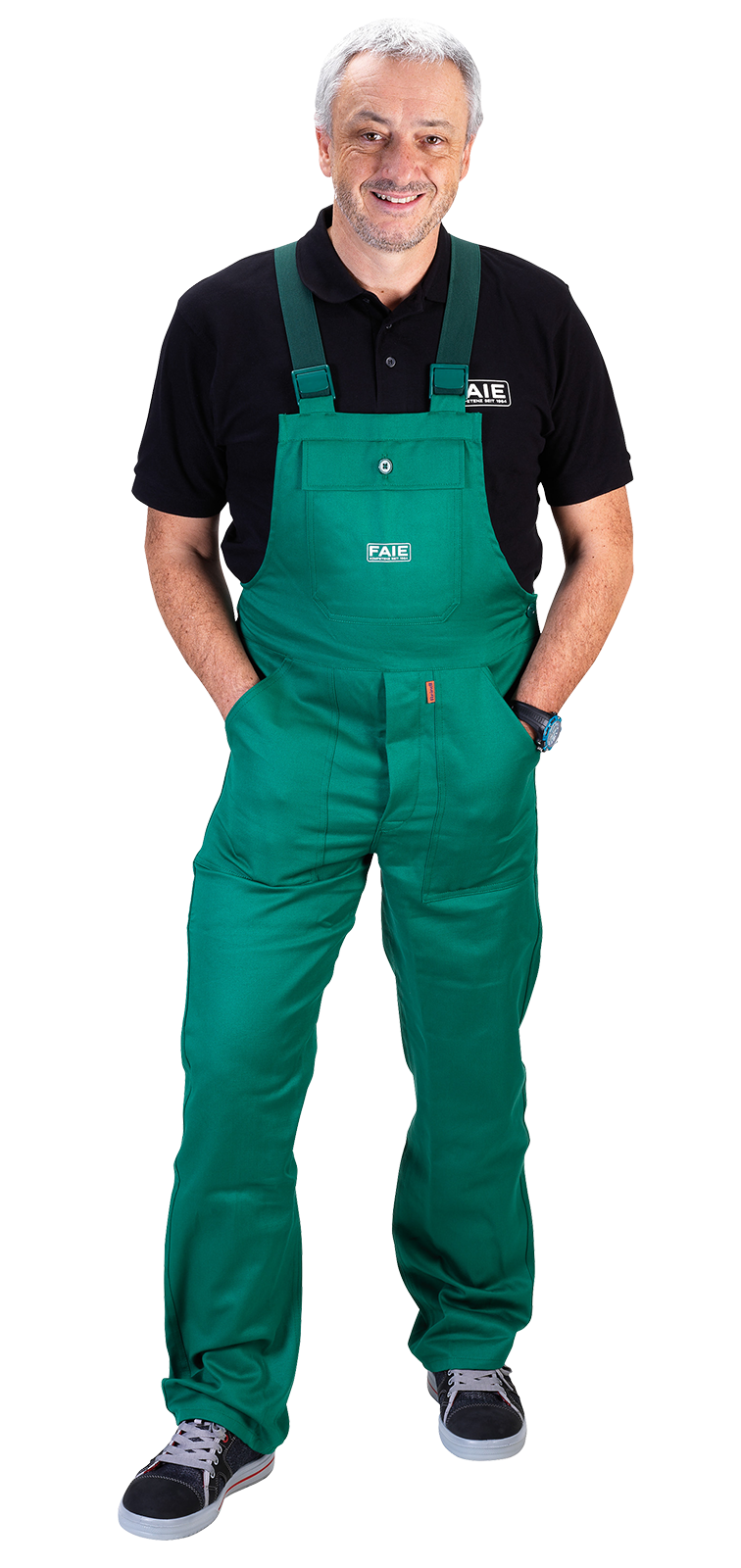 Latzhose Basic Expert grün