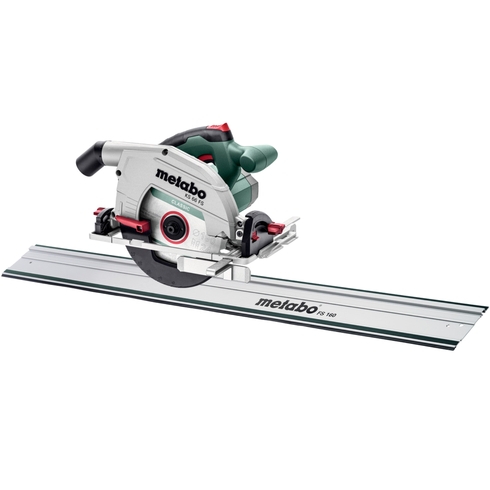 Handkreissäge KS66-Set inkl. Führungsschiene FS160