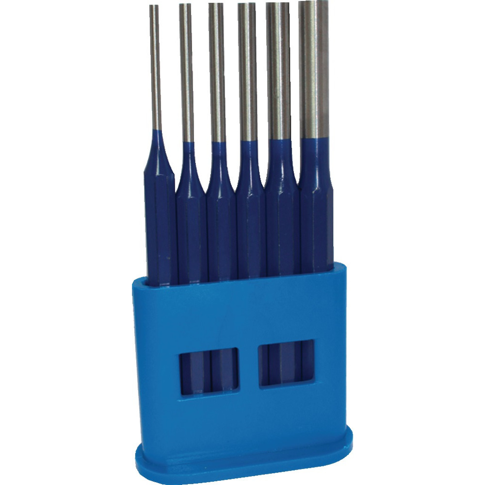 Splintentreibersatz 6 teilig 3-4-5-6-8-10 mm Kunststoffhalter